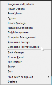 Winkey-X menu