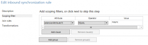 Scoping Filter