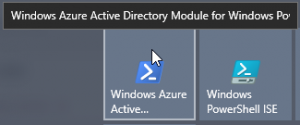 Windows Azure Active Directory Module for Windows PowerShell